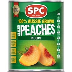 SPC 3KG NJ PEACH SLICES
