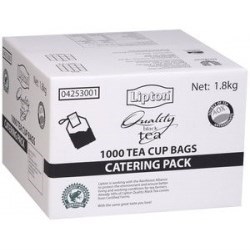 LIPTON X 1000 TEA CUP BAGS ( CARTON ONLY ) 