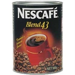 NESCAFE 500G BLEND 43 COFFEE