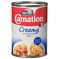NES 340ML CARNATION EVAP MILK FULL CREAM