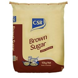 CSR 15KG BROWN SUGAR 
