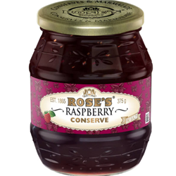 ROSE'S 375G RASPBERRY JAM