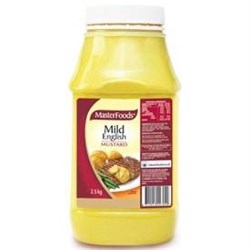 MF 2.5KG MILD ENGLISH MUSTARD