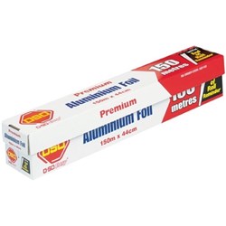 OSO PREM 150M X 44CM ALUM FOIL