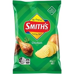 SMITHS 45G X 18 CHICKEN*