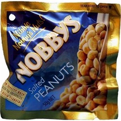NOBBYS 50G x 12 SALT PEANUTS