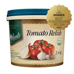 WOODS 2.4KG TOMATO RELISH