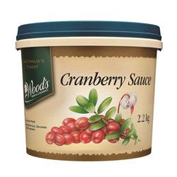 WOODS 2.2KG GF CRANBERRY SAUCE