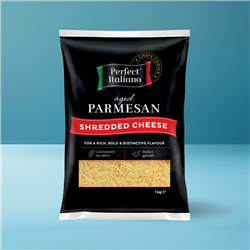 PERFECT ITALIANO 1KG PARMESAN SHREDDED CHEESE