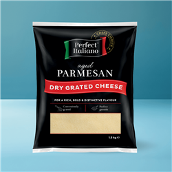 PERFECT ITALIANO 1.5KG GRATED PARMESAN CHEESE