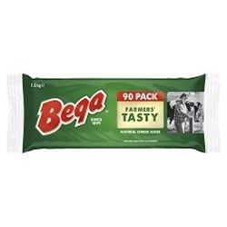 BEGA 1.5KG TASTY CHEESE SLICES