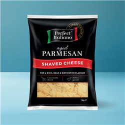PERFECT ITALIANO 1KG SHAVED PARMESAN CHEESE