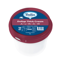 BULLA 5LT DOLLOP THICK CREAM