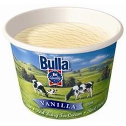 BULLA 100MLx36 VANILLA PARTY CUPS (SPOON INCLUDED)