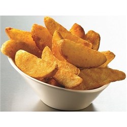 EDGELL 2KGx6 SEASONED BATTERED WEDGES
