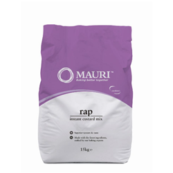 MAURI 15KG RAP INSTANT CUSTARD MIX