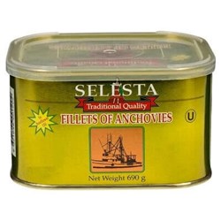 SELESTA 690G ANCHOVIES FILLETS BLACK