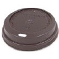 VIT 12OZ x 100 BROWN TRAVEL LID