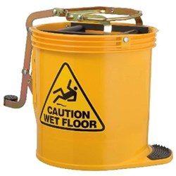 EDO WRINGER 15LT MOP BUCKET YELLOW*