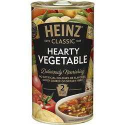 HEINZ 535Gx12 HEARTY VEGETABLE SOUP