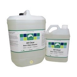 NATURES 5LT SPARKLE BEER GLASS DETERGENT