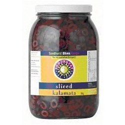 SF 2KG SLICED KALAMATA OLIVES