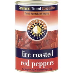 SF A12 FLAME ROAST WHOLE RED PEPPERS