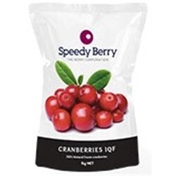 SPEEDY 1KG IQF FRZ CRANBERRIES