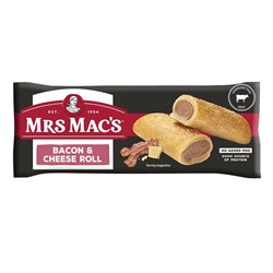 MRS 140Gx16 CHEESE & BACON SAUSAGE ROLL 45575