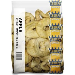 TRUMPS 500G APPLE RINGS DRIED