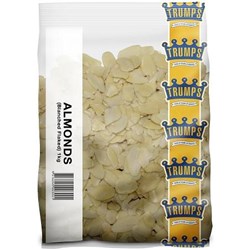 TRUMPS 1KG FLAKED ALMONDS BLANCHED