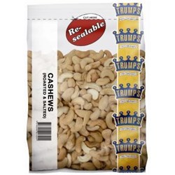 TRUMPS 1KG CASHEWS ROASTED & SALTED
