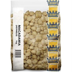 TRUMPS 1KG MACADAMIA RAW KERNEL