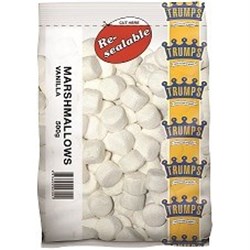 TRUMPS 500Gx10 WHITE MARSHMALLOWS