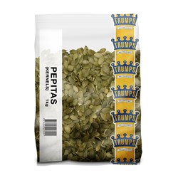 TRUMPS 1KG PEPITAS KERNELS (PUMPKIN SEEDS)
