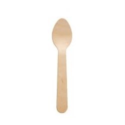 TP 160MM x 100 WOODEN SPOONS