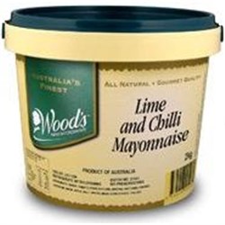 WOODS 2KG LIME&CHILLI MAYO GF