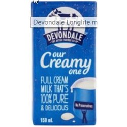DEVONDALE 150MLx32 FULL CREAM UHT MILK