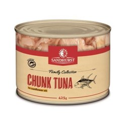 SF 425GM TUNA CHUNKS IN SUNFLOWER OIL