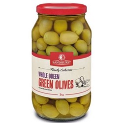 SF 2KG QUEEN GREEN OLIVES