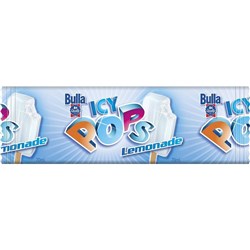 BULLA ICY POPS LEMONADE 24 PACK