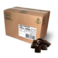 NES 15KG JAMAICA DARK COMPOUND CHOC BUTTONS