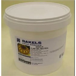 BAKELS 6KG HADEJA FLAN GEL NEUTRAL*