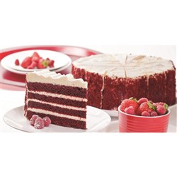 PRIESTLEYS 16 CUT RED VELVET CAKE 1-862