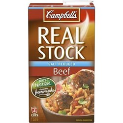 CAMPBELLS 1LT BEEF STOCK SALT REDUCED