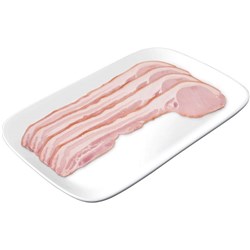 KRC 91873 2.5K BACON MID RASHER RIND ON