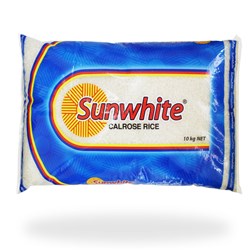 SUNWHITE 10KG CALROSE MEDIUM RICE