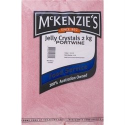 MCK 2KG PORTWINE JELLY CRYSTALS