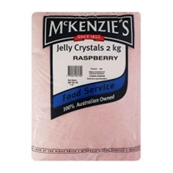 MCK 2KG RASPBERRY JELLY CRYSTALS
