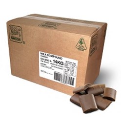 NES 5KG CARRIBA MILK COMPOUND CHOC BUTTONS